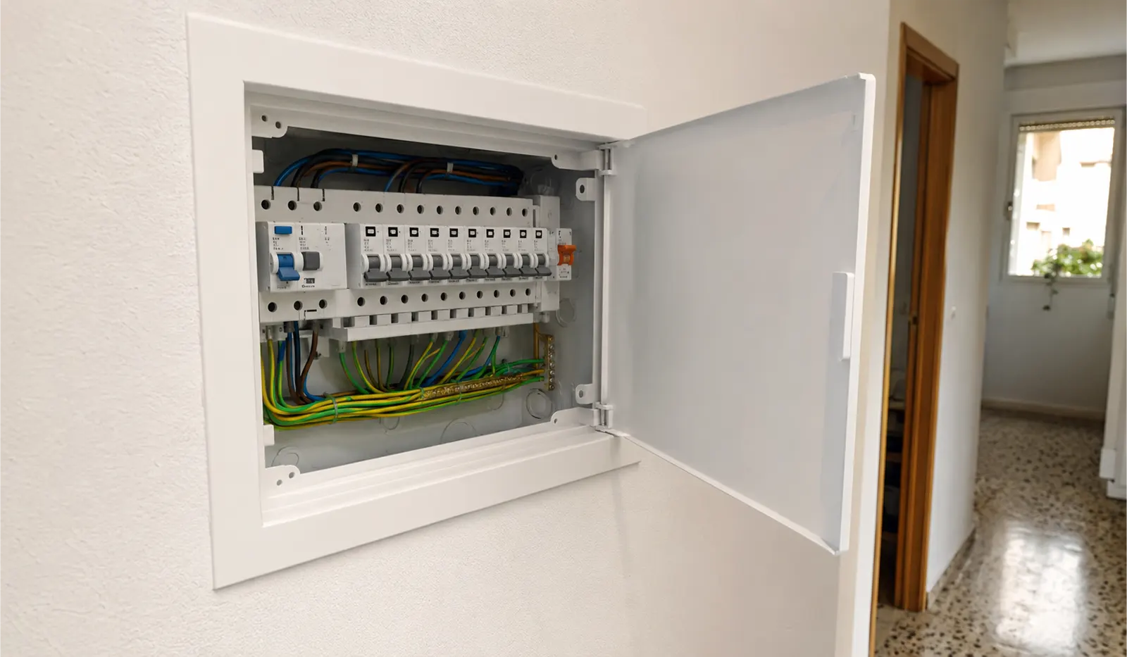 Cuadro eléctrico nuevo instalado en vivienda de Hospitalet de Llobregat