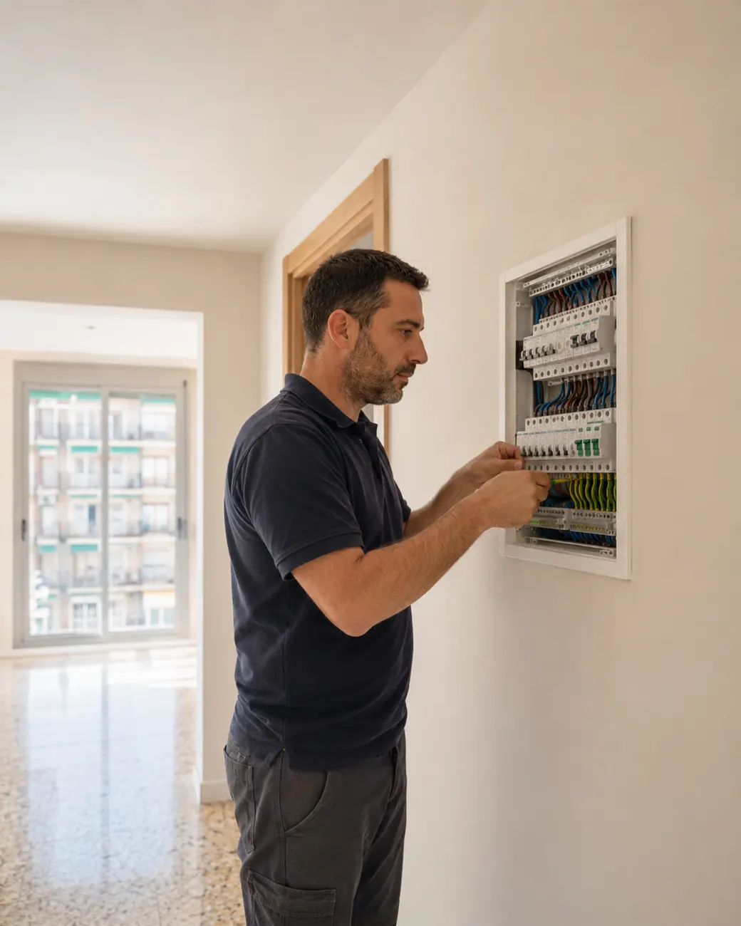 Instalación de cuadro eléctrico nuevo en Sabadell