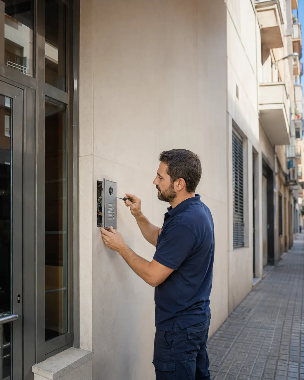 Videoporteros Hospitalet de Llobregat: instalación en una comunidad