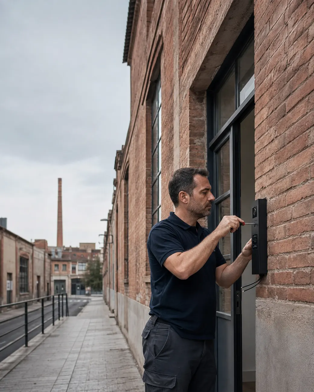 Videoporteros Sabadell: instalación en la entrada de una comunidad