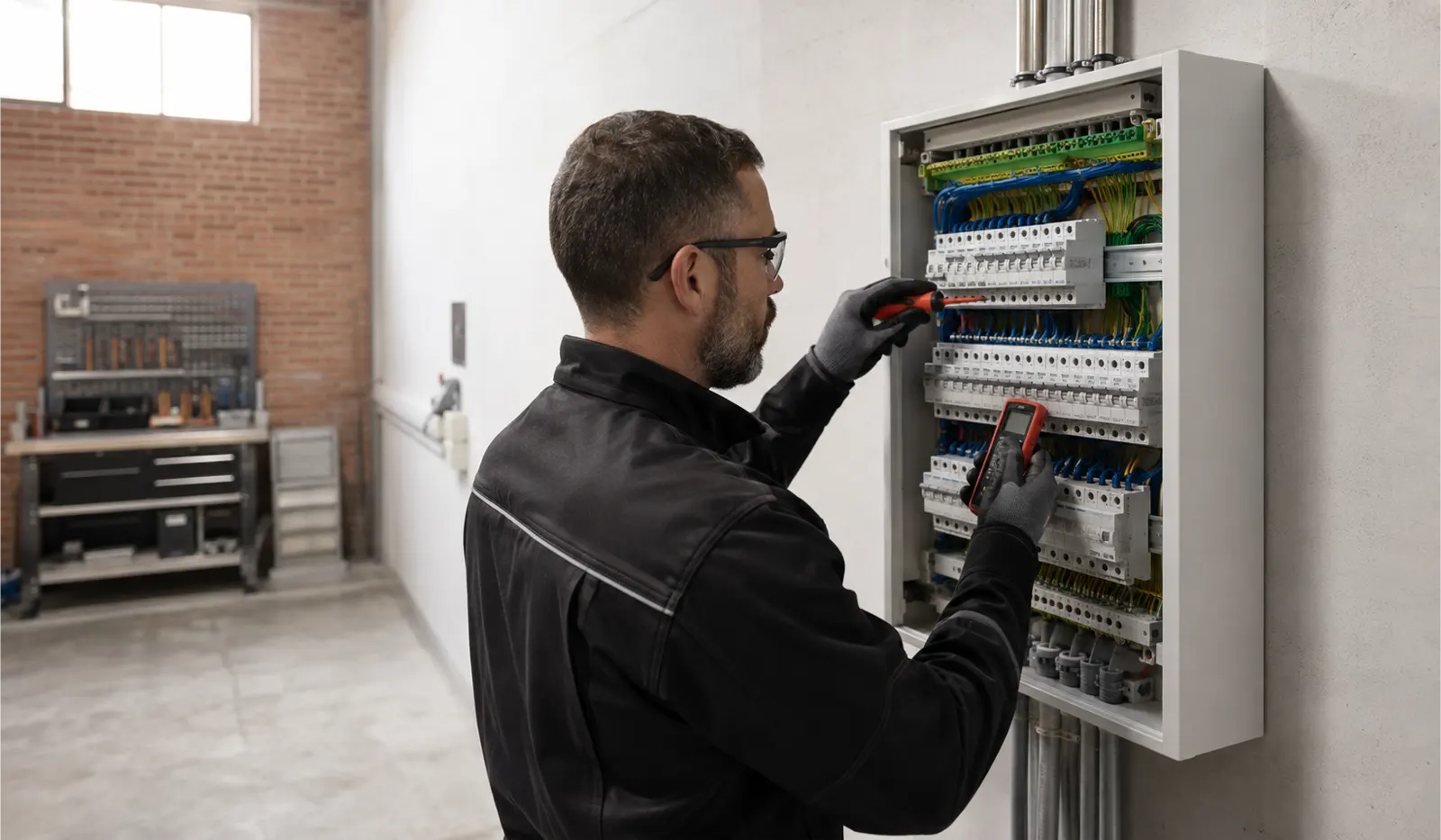 Montaje de cuadro eléctrico con protecciones en Sabadell