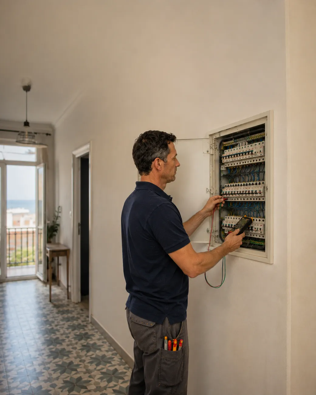 Boletín eléctrico en Badalona con revisión de cuadro y diferencial en vivienda