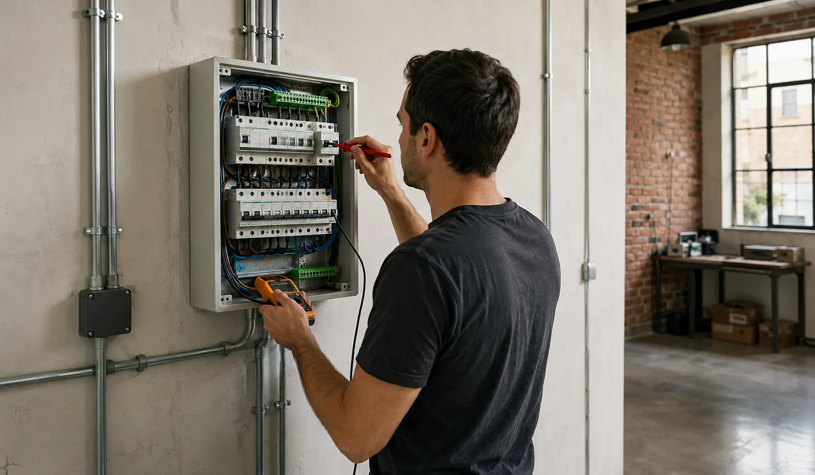 Sustitución de cuadro eléctrico antiguo en Terrassa