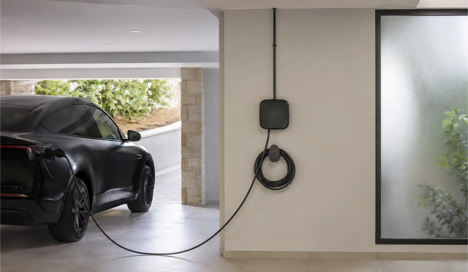 Wallbox para coche eléctrico instalado en Sarrià-Sant Gervasi